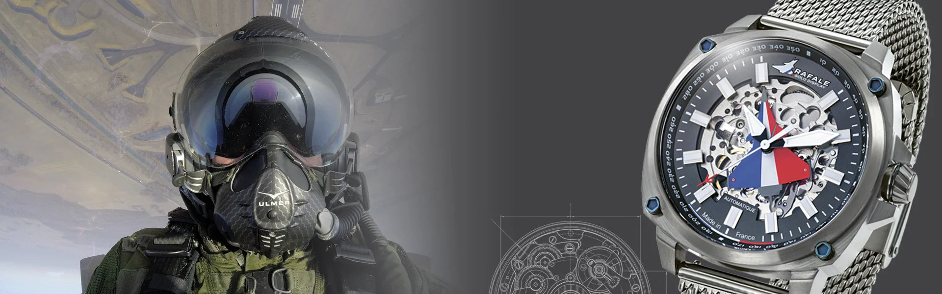Montres Rafale Solo Display Automatiques