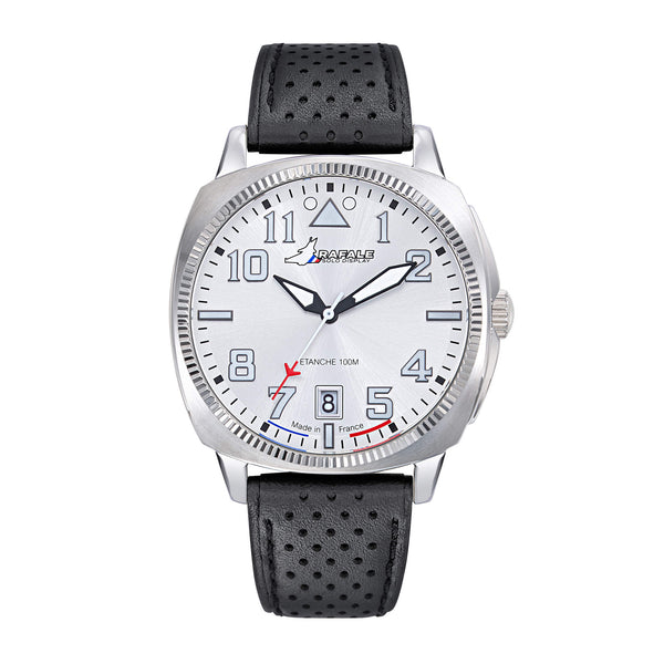 Montre Rafale Solo Display COACH Acier Cuir Noir 666030
