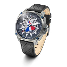 Montre Rafale Solo Display PILOTE Automatique Cuir Noir 666037
