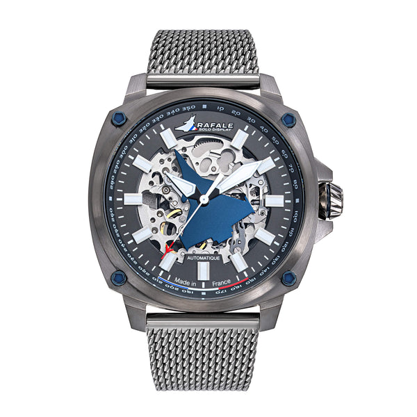 Montre Rafale Solo Display PILOTE Automatique Acier Gun 666040