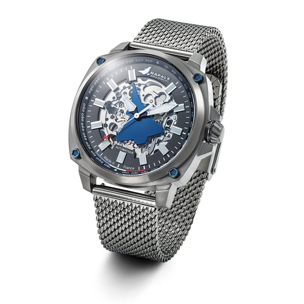 Montre Rafale Solo Display PILOTE Automatique Acier Gun 666040