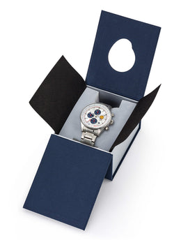 Montre Chronographe Athos 1 Cadran Gris Bracelet Acier A1-100L-668150