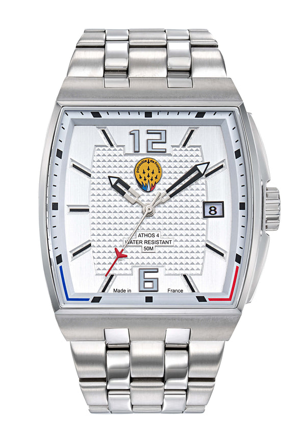 Montre Acier Cadran Bleu A4-100C-668155