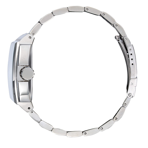Montre Acier Cadran Bleu A4-100C-668155