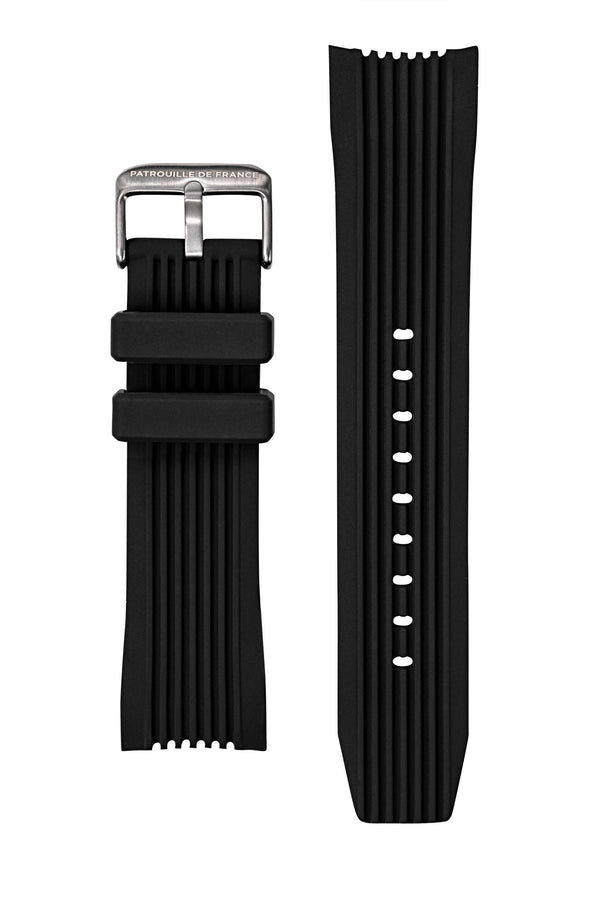 Bracelet Silicone Noir 24mm