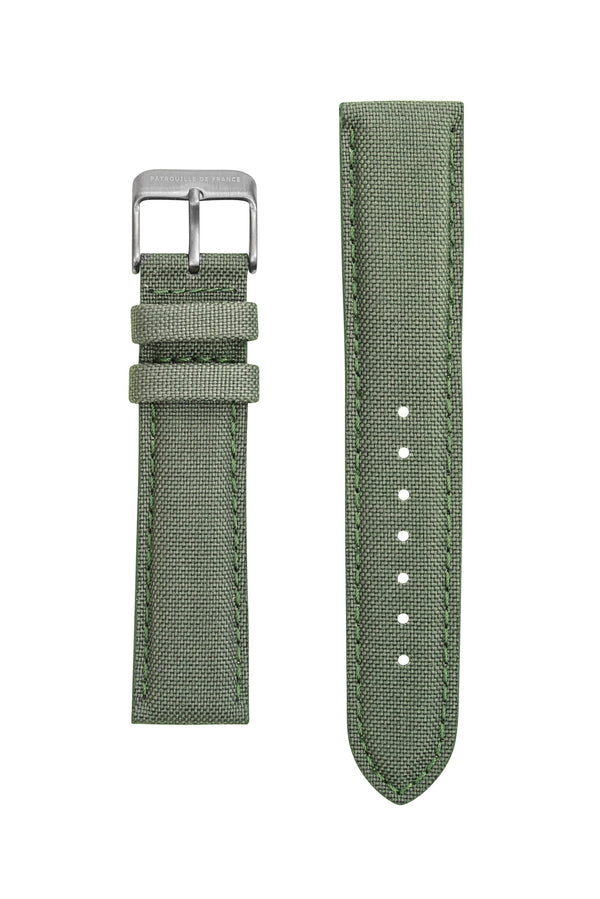 Bracelet Tissé Kaki 20mm