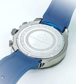 Montre Double Fuseau Cadran Bleu Bracelet Bleu A3-100IG-668113