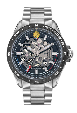 Montre Automatique Acier Cadran Noir A5-100PRS-668117