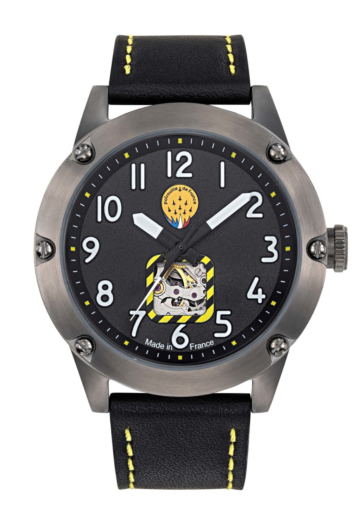Montre Automatique Cuir Noir M23-100E-668514