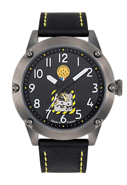 Montre Automatique Cuir Noir M23-100E-668514