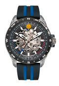 Montre Automatique Silicone Noir et Bleu A5-100PRS-668119