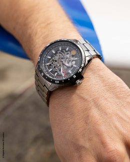Montre Automatique Acier Cadran Noir A5-100PRS-668117