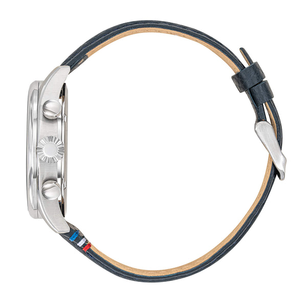 Montre Chronographe Cadran et Bracelet Bleus A7-100EG-668136