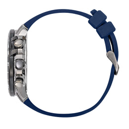 Montre Double Fuseau Cadran Bleu Bracelet Bleu A3-100IG-668113